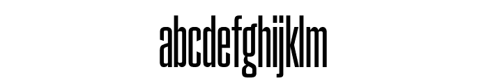 Beckett Light Font LOWERCASE