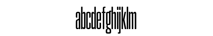Beckett Round Extralight Font LOWERCASE