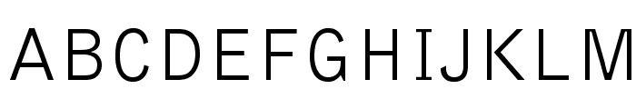 BellGothicStd-Light Font UPPERCASE