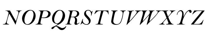 BellMTStd-Italic Font UPPERCASE