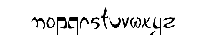 Belordia-CondensedRegular Font LOWERCASE