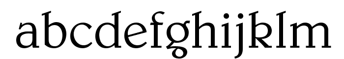 BelweStd-Light Font LOWERCASE