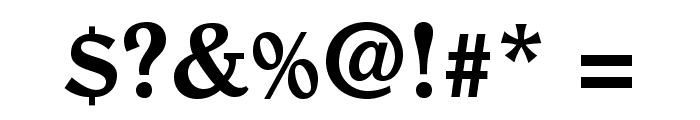 BelweStd-Medium Font OTHER CHARS