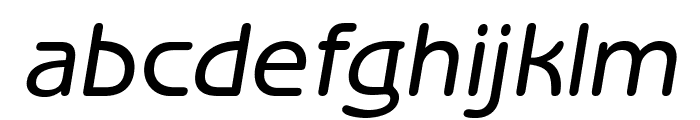 BenguiatGothicStd-MediumObl Font LOWERCASE