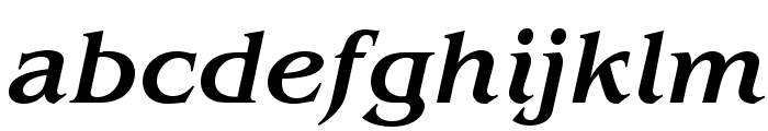 BenguiatStd-MediumItalic Font LOWERCASE