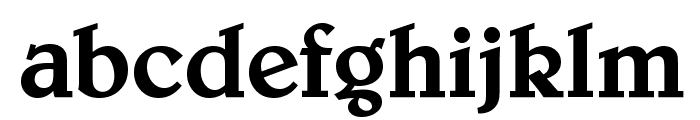 Benson-Medium-Regular Font LOWERCASE