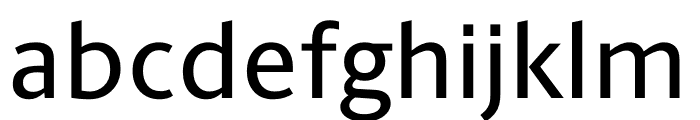 Berlingske Sans Medium Font LOWERCASE