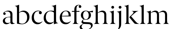 Berlingske Serif Regular Font LOWERCASE
