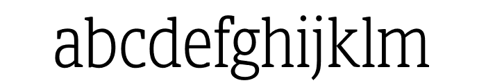Berlingske Slab Display Light Font LOWERCASE
