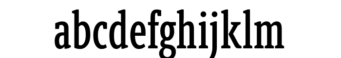 Berlingske Slab Extra condensed Medium Font LOWERCASE