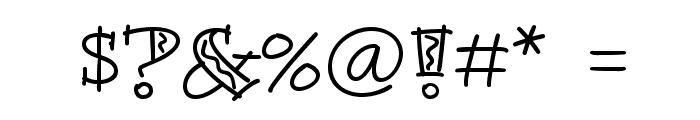 BermudaLPStd-Squiggle Font OTHER CHARS