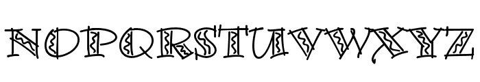 BermudaLPStd-Squiggle Font LOWERCASE