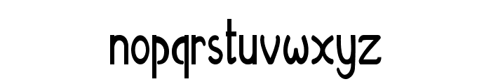 Bernaise-CondensedBold Font LOWERCASE