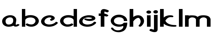 Bernaise-ExtraexpandedBold Font LOWERCASE