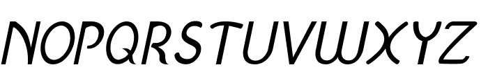 Bernaise-Italic Font UPPERCASE