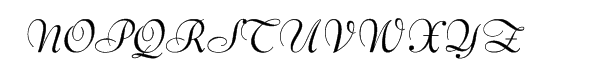 Bernhard Script Regular Sample