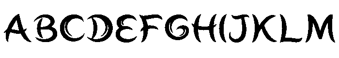 BE THE LIGHT Regular Font UPPERCASE