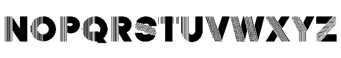 BEAMLINE Font UPPERCASE