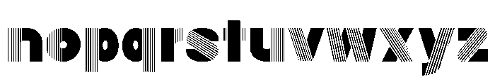BEAMLINE Font LOWERCASE