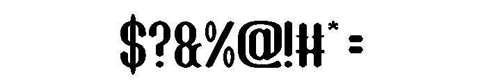 BELIEVE SYSTEM Font OTHER CHARS