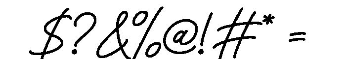 BELLARION-Regular Font OTHER CHARS