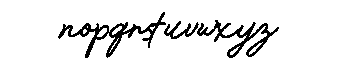 BELLARION-Regular Font LOWERCASE