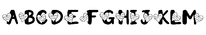 BENLYY Regular Font UPPERCASE