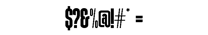 BERNIA-Regular Font OTHER CHARS