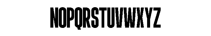 BERNIA-Regular Font UPPERCASE