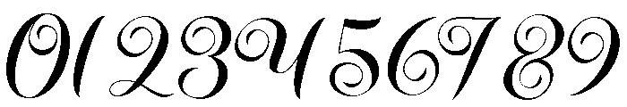 BESTIRA SCRIPT Regular Font OTHER CHARS