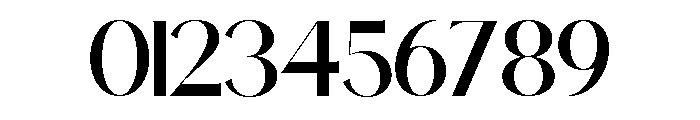 BESTIRA SERIF Regular Font OTHER CHARS