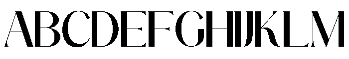 BESTIRA SERIF Regular Font UPPERCASE