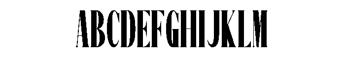 BETHAI Regular Font UPPERCASE
