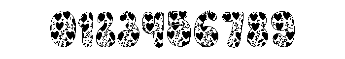 Be Mine Bubbles Font OTHER CHARS