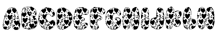 Be Mine Bubbles FONT