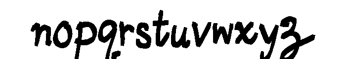 BeGraph  Fu Font LOWERCASE