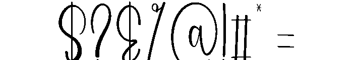 Beach Abomination Font OTHER CHARS
