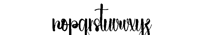Beach Abomination Font LOWERCASE