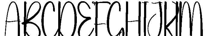 Beach Amsterdam Font UPPERCASE
