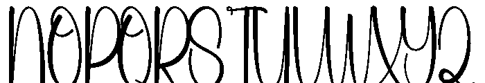 Beach Amsterdam Font UPPERCASE