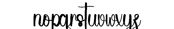Beach Amsterdam Font LOWERCASE