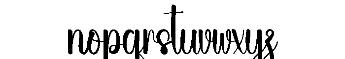 Beach Apparel Font LOWERCASE