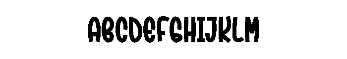 Beach Archibold Font UPPERCASE