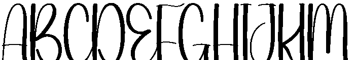 Beach Autography Font UPPERCASE