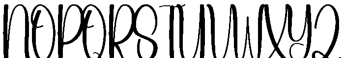 Beach Autography Font UPPERCASE