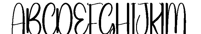 Beach Babyface Font UPPERCASE