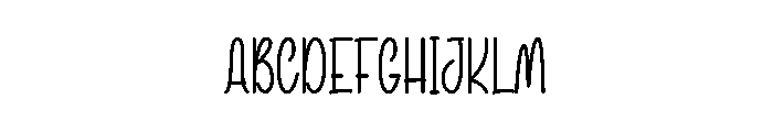 Beach Bambizle Font UPPERCASE
