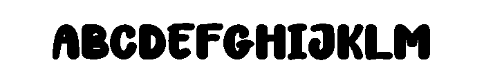 Beach Bright Font UPPERCASE