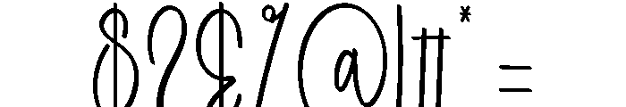 Beach Caramelon Font OTHER CHARS