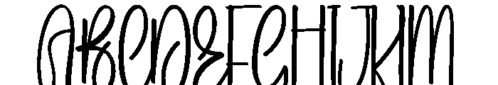 Beach Caramelon Font UPPERCASE